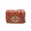 LOVE MOSCHINO THE EMBOSSED Q MINI CROSSBODY BAG JC4084PP1NLC0